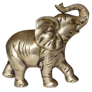 Brass Elephant Statue