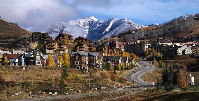 Town in Fall